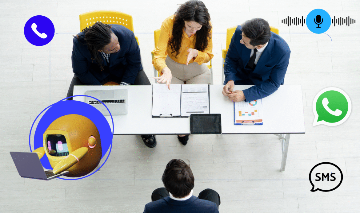 SMS WhatsApp and Voice | HelloCRM